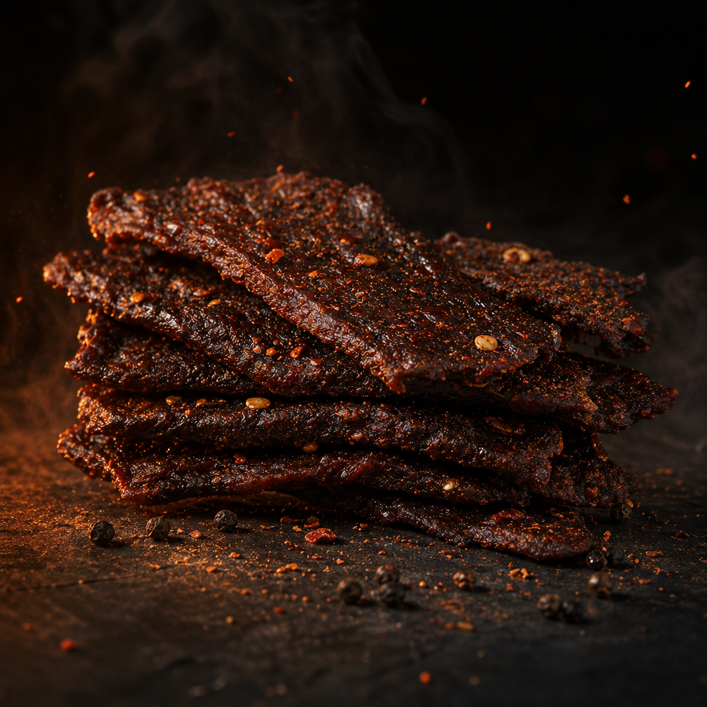 Supernova Hot Beef Jerky — Finish